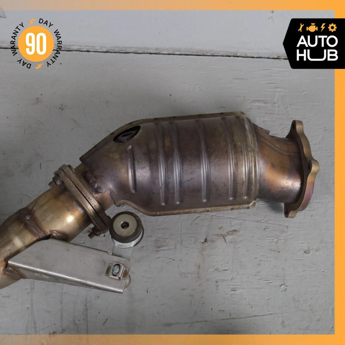 Bentley Continental Flying Spur 6.0L Exhaust Downpipe Left & Right Side Set OEM - photo 13