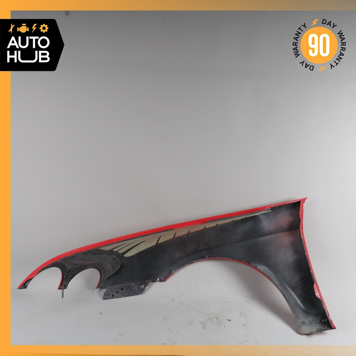 03-11 Bentley Continental GT GTC Right Passenger Side Fender Assembly Red OEM - photo 11
