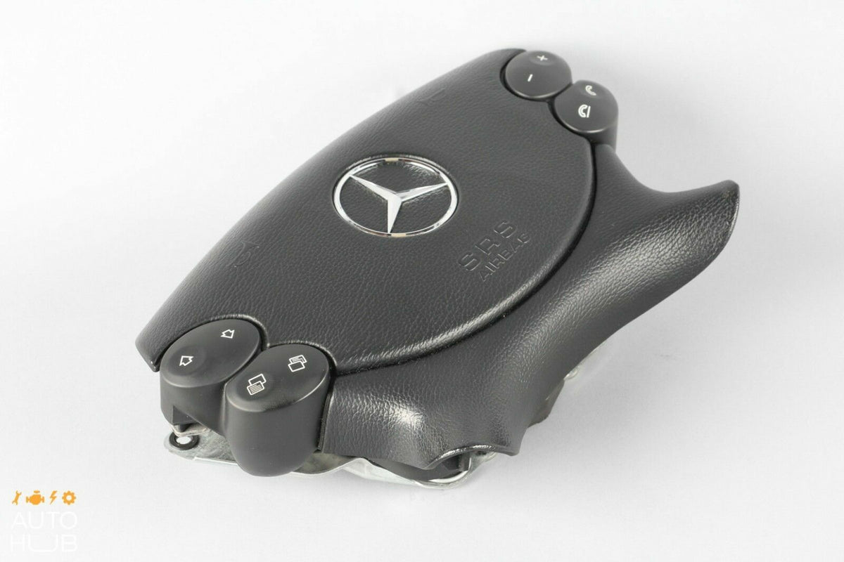 Mercedes W211 CLK500 E350 SL500 Steering Wheel Airbag Air Bag Black OEM - photo 8