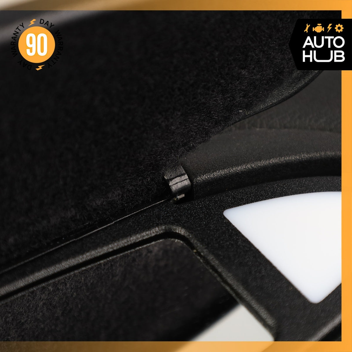 06-12 Porsche Boxster 987 Right Side Sunvisor Sun Visor Black 98773103211 OEM - photo 9