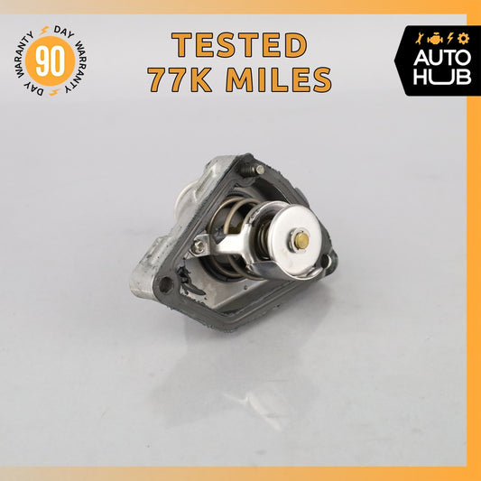 08-13 Infinity G37 Water Thermostat Housing OEM 77k - photo 1