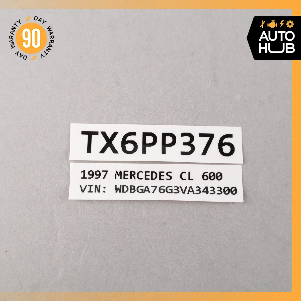 93-99 Mercedes W140 CL600 500SEC Coupe Left Driver Side Door Panel Edge Trim - photo 6