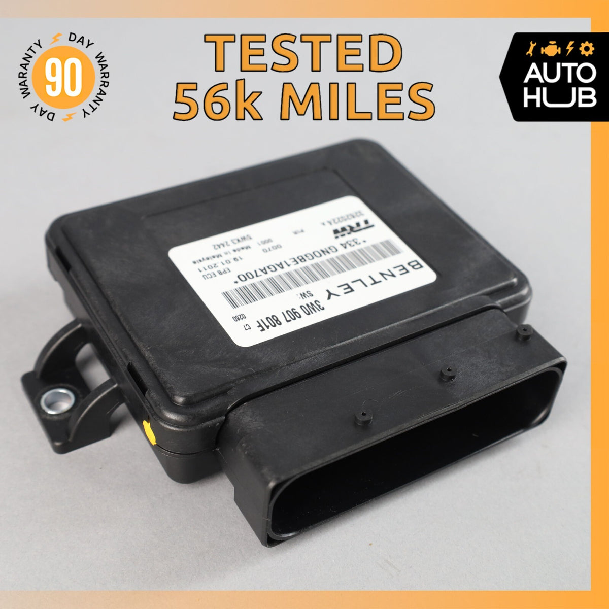 Bentley Continental GT Electronic Parking Brake Control Module OEM 56k - photo 1