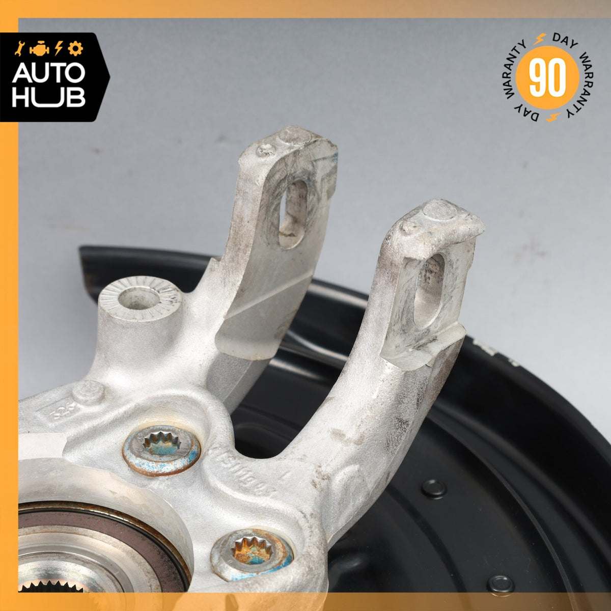 03-13 Bentley Continental GT Rear Left Driver Side Spindle Knuckle Hub OEM 36k - photo 12
