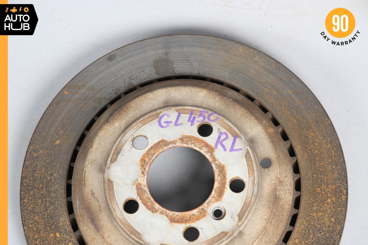 06-13 Mercedes X164 GL450 GL350 ML550 Rear Left & Right Brake Rotors Disc OEM - photo 2