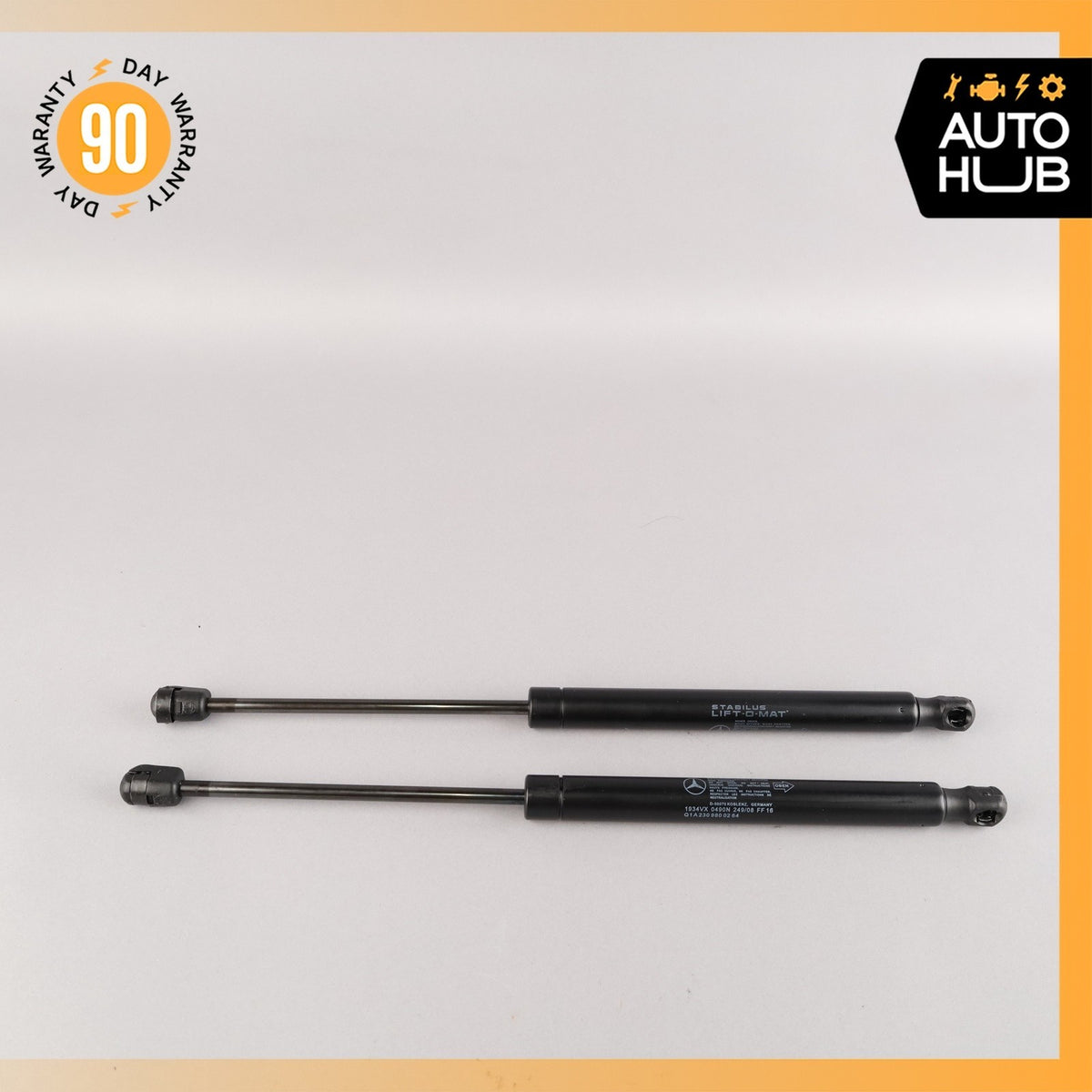 Mercedes R230 SL550 Trunk Tailgate Shock Strut Left & Right Set OEM - photo 6
