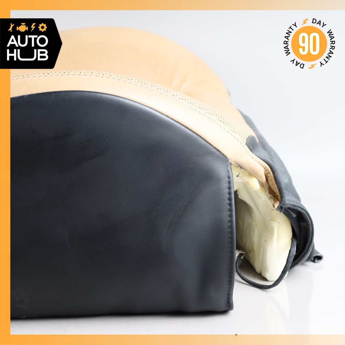 11-18 Porsche Cayenne 958 Front Right Side Seat Upper Cushion Leather OEM - photo 15