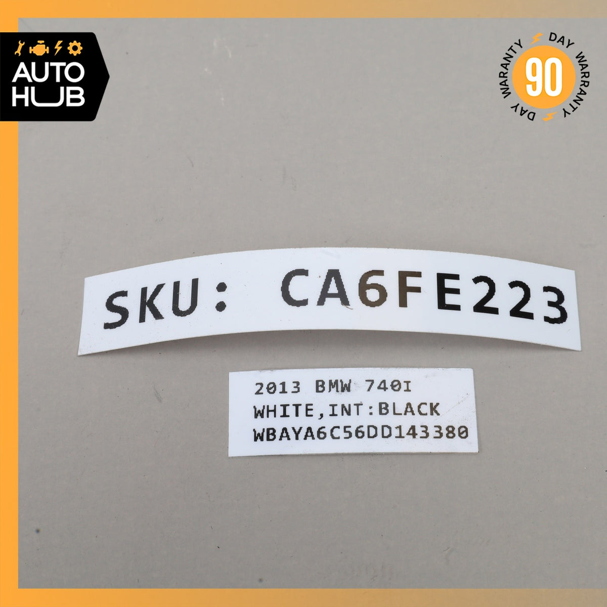 09-15 BMW F01 740i 750i Rear Fuse Box Power Distribution OEM - photo 14