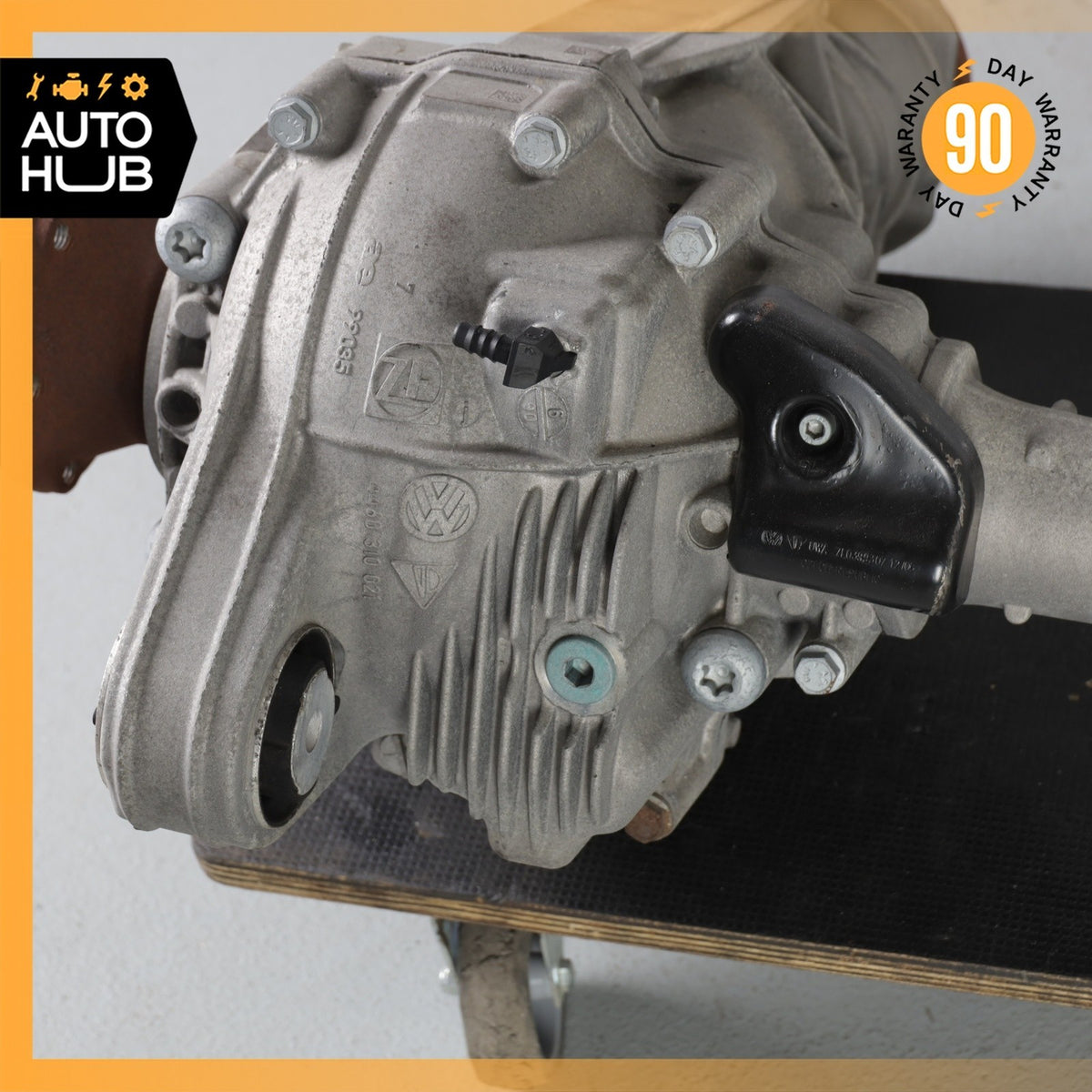 03-10 Porsche Cayenne 955 S N/A Front Differential Axle Carrier Diff OEM - photo 16