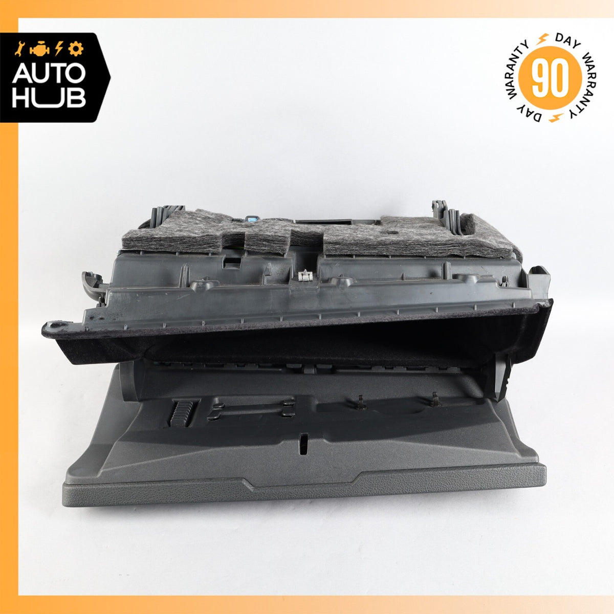 10-13 Mercedes W207 E550 E350 Dashboard Glove Box Compartment Black OEM - photo 8