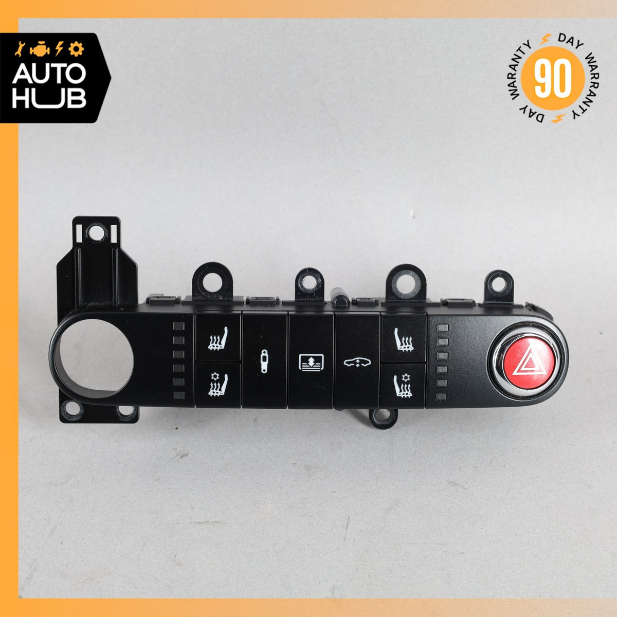 14-15 Bentley Flying Spur Center Console Switch Panel 4W0959676A OEM 40k - photo 2