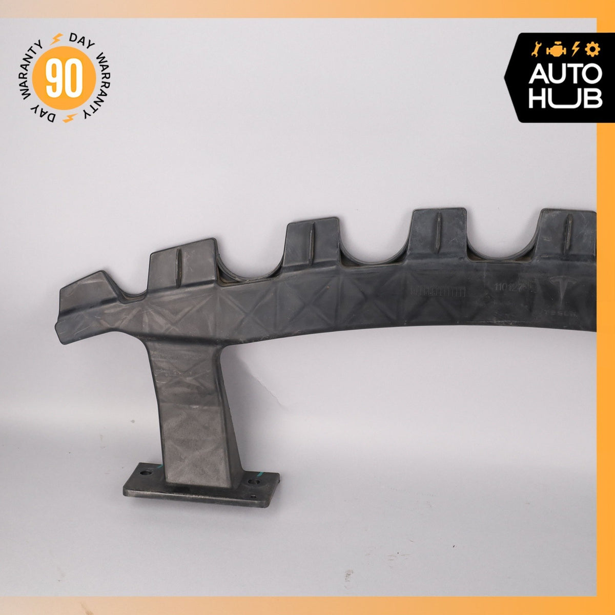 12-15 Tesla Model S Front Lower Reinforcement Ankle Catcher Bar OEM 63k - photo 3