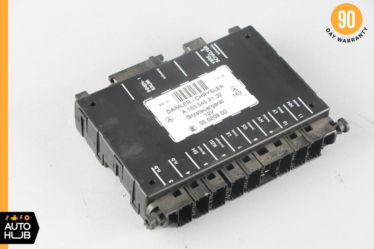98-05 Mercedes W163 ML320 ML500 Seat Control Module Front Left Or Right OEM - photo 1