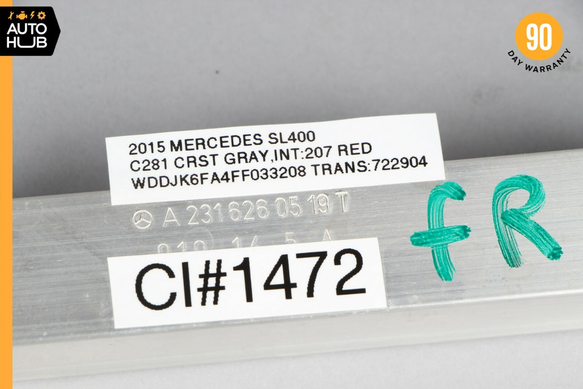13-20 Mercedes R231 SL400 SL550 Front Strut Tower Support Bar 2316260519 OEM - photo 9
