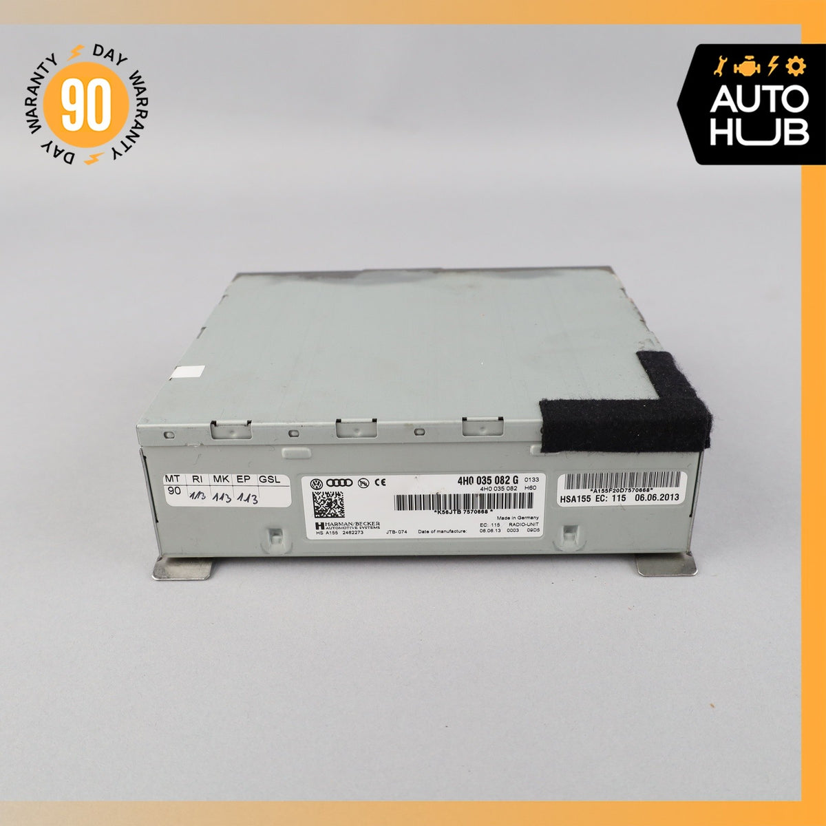 11-14 Audi D4 A8 S8 Satellite Tuner Receiver Control Module Unit 4H0035082G OEM - photo 3