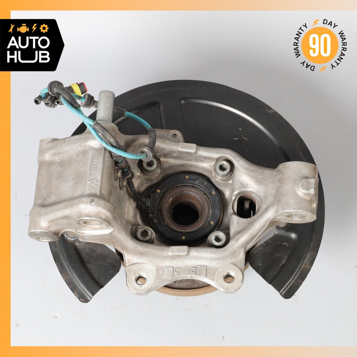 02-04 Maserati Coupe 4200 Rear Right Side Spindle Knuckle Hub OEM - photo 8