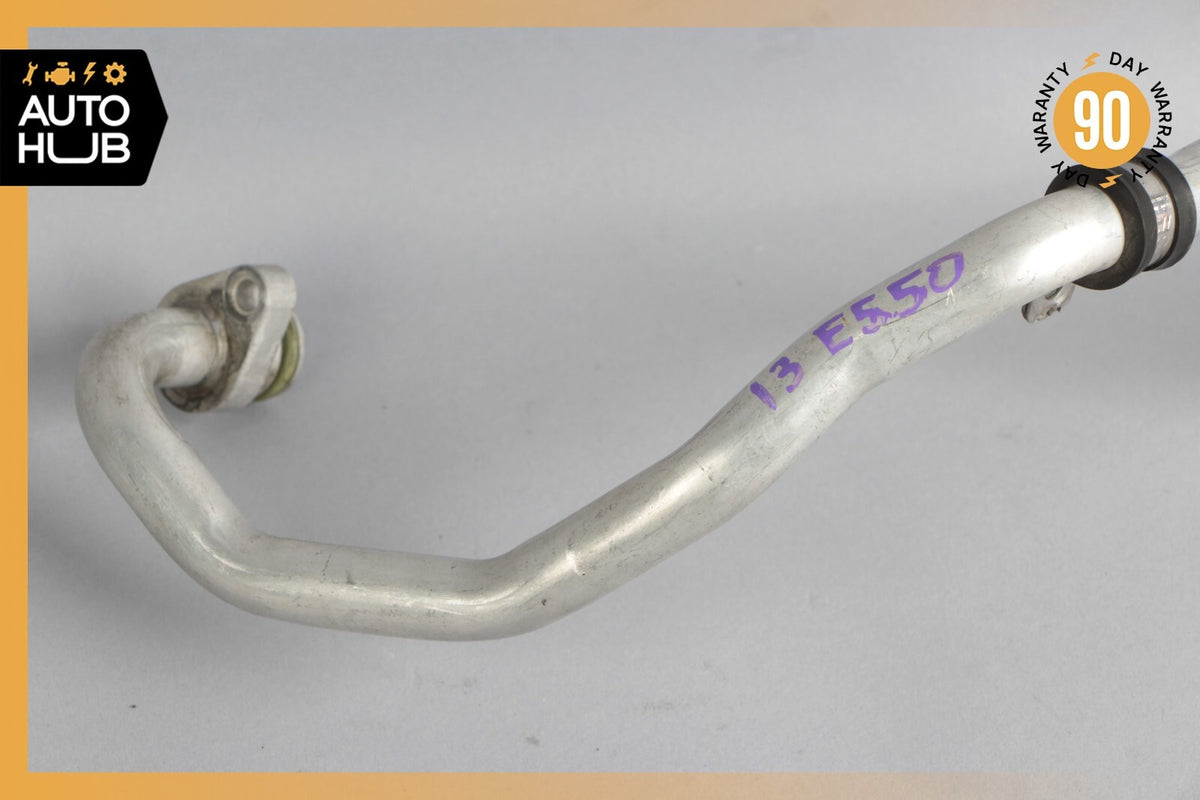 12-18 Mercedes W212 E550 CLS550 Engine Oil Cooler Hose Line Pipe Right OEM - photo 4
