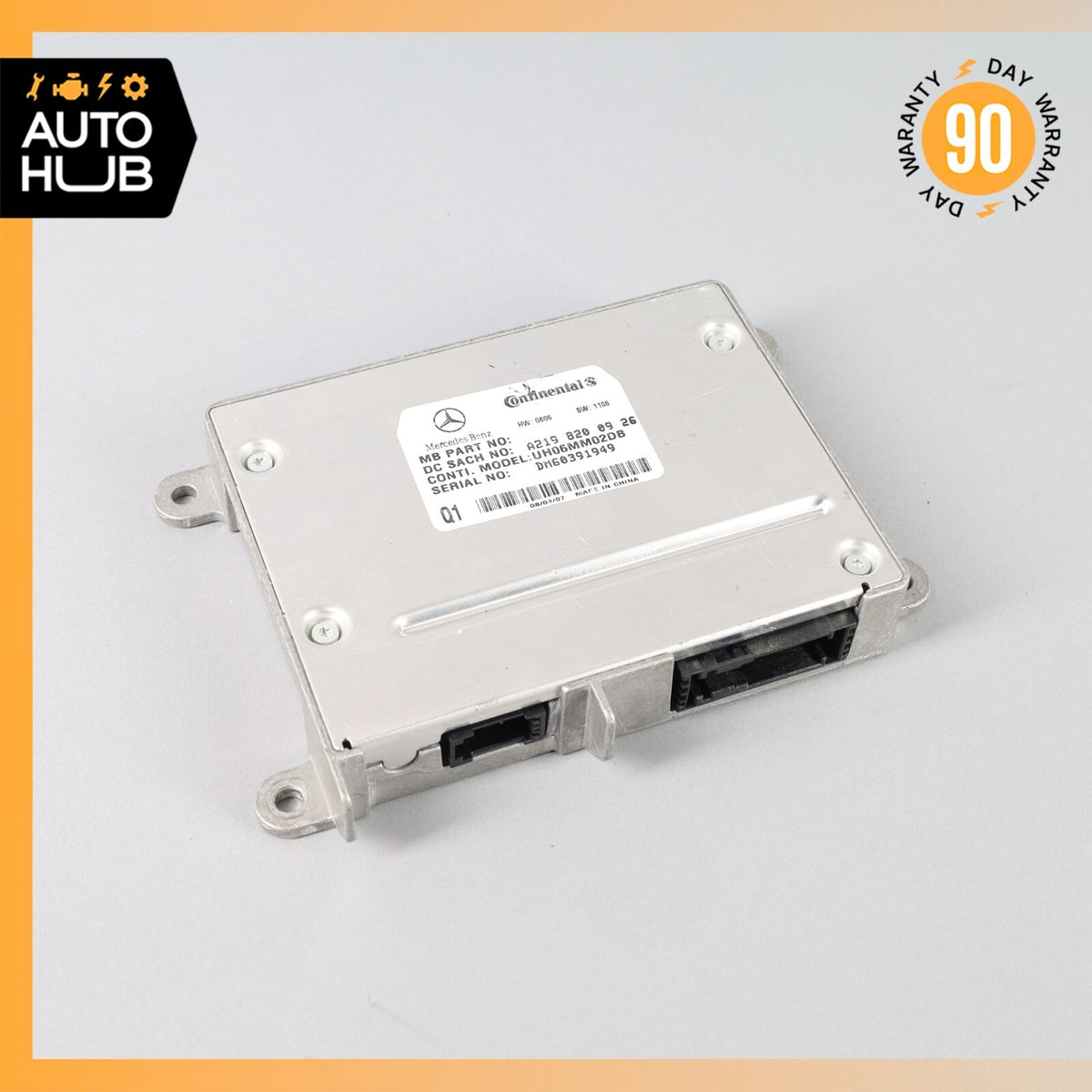 06-12 Mercedes W211 E55 ML63 E350 Communication Control Module 2198200926 OEM - photo 1
