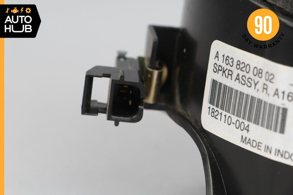 02-05 Mercedes W163 ML500 ML320 Rear Right Bose Speaker Assembly 1638200802 OEM - photo 5