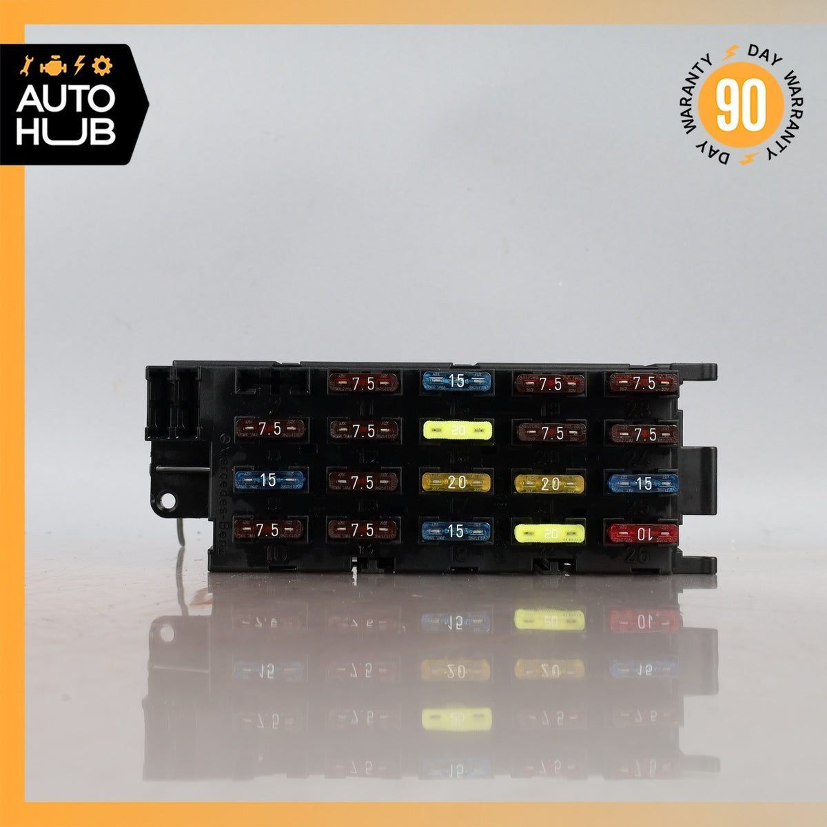 Mercedes W140 S320 300SE Front SAM Fuse Relay Box Panel OEM - photo 2