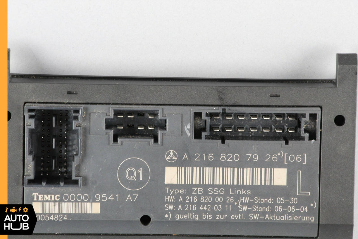 07-13 Mercedes W216 CL550 CL63 AMG Front Left Driver Seat Control Module OEM - photo 9