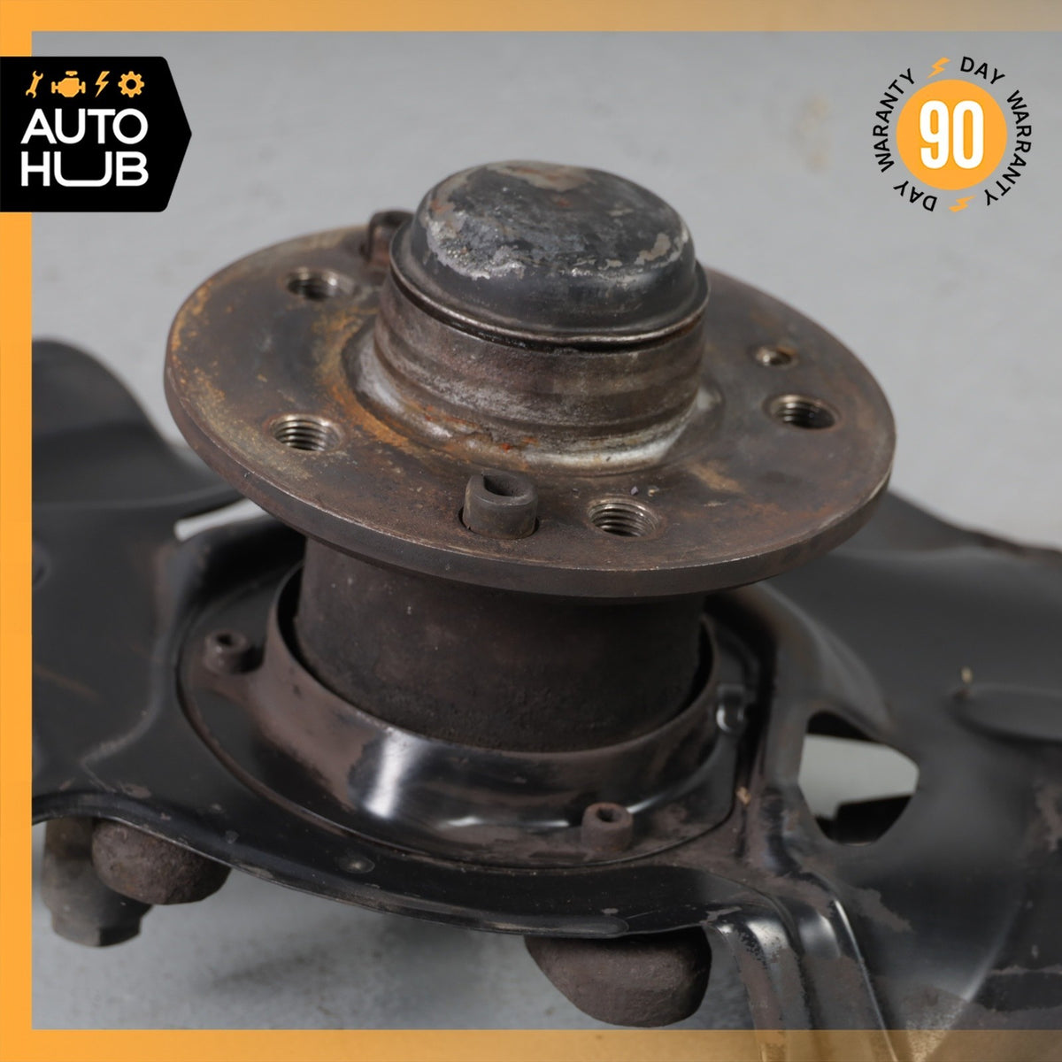 Mercedes W140 300SE Front Left Side Spindle Knuckle Hub OEM - photo 7