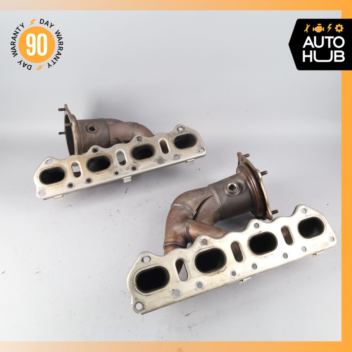08-14 Porsche Cayenne 958 S GTS 4.8L V8 Exhaust Manifold Set 94811113000 OEM - photo 15