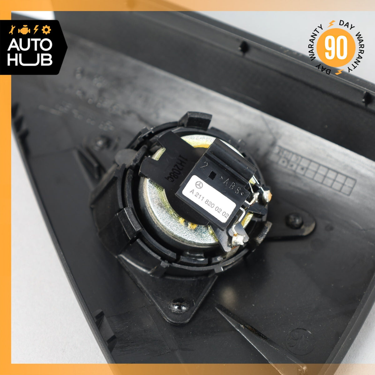 08-14 Mercedes W204 C300 C250 Front Left Side Door Panel Tweeter Cover Black OEM - photo 10