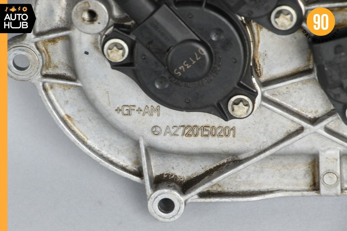Mercedes W221 S550 E350 Front Left Side Engine Timing Chain Cover Plate OEM - photo 4