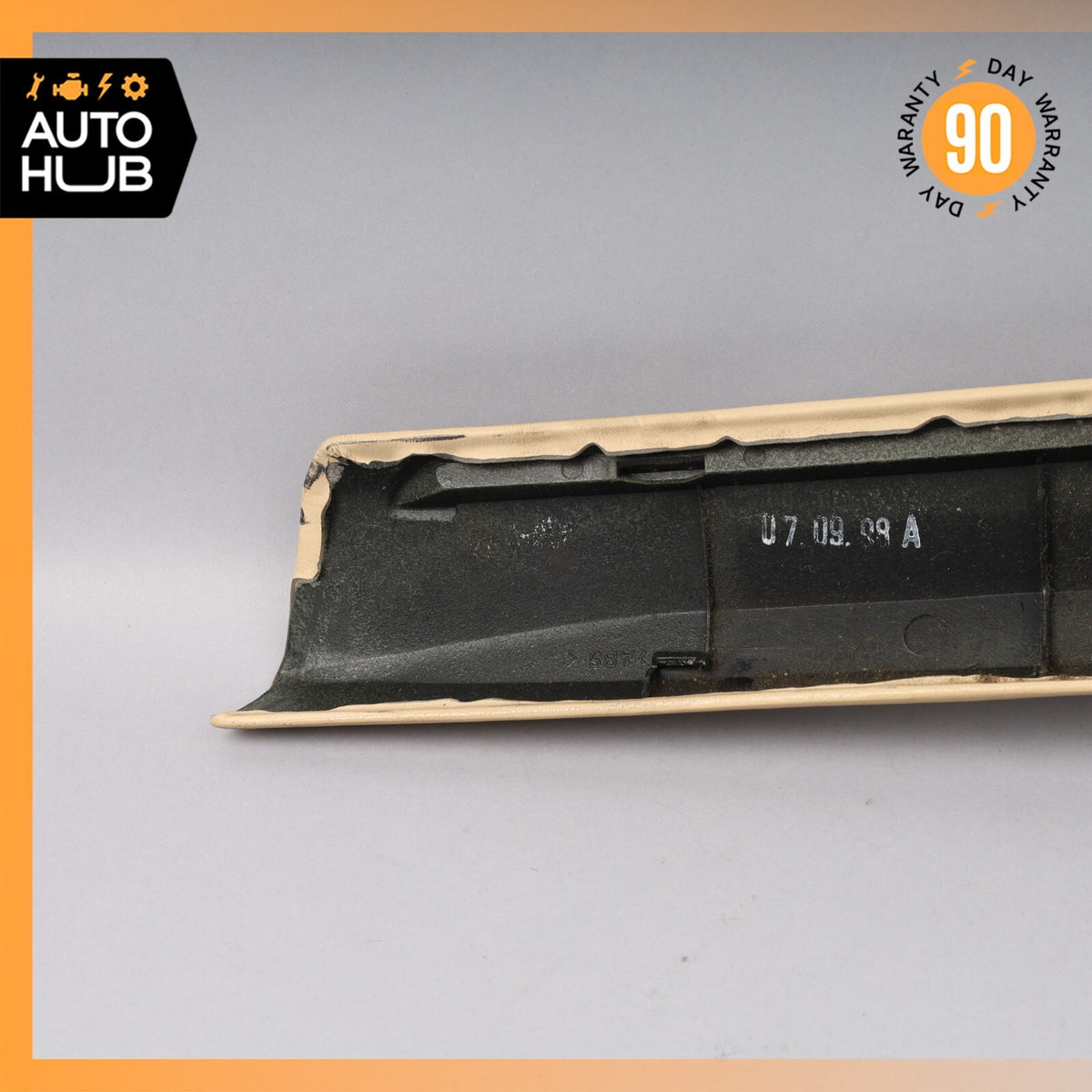 90-02 Mercedes R129 SL500 300SL A Pillar Trim Cover Right Passenger Java OEM - photo 10