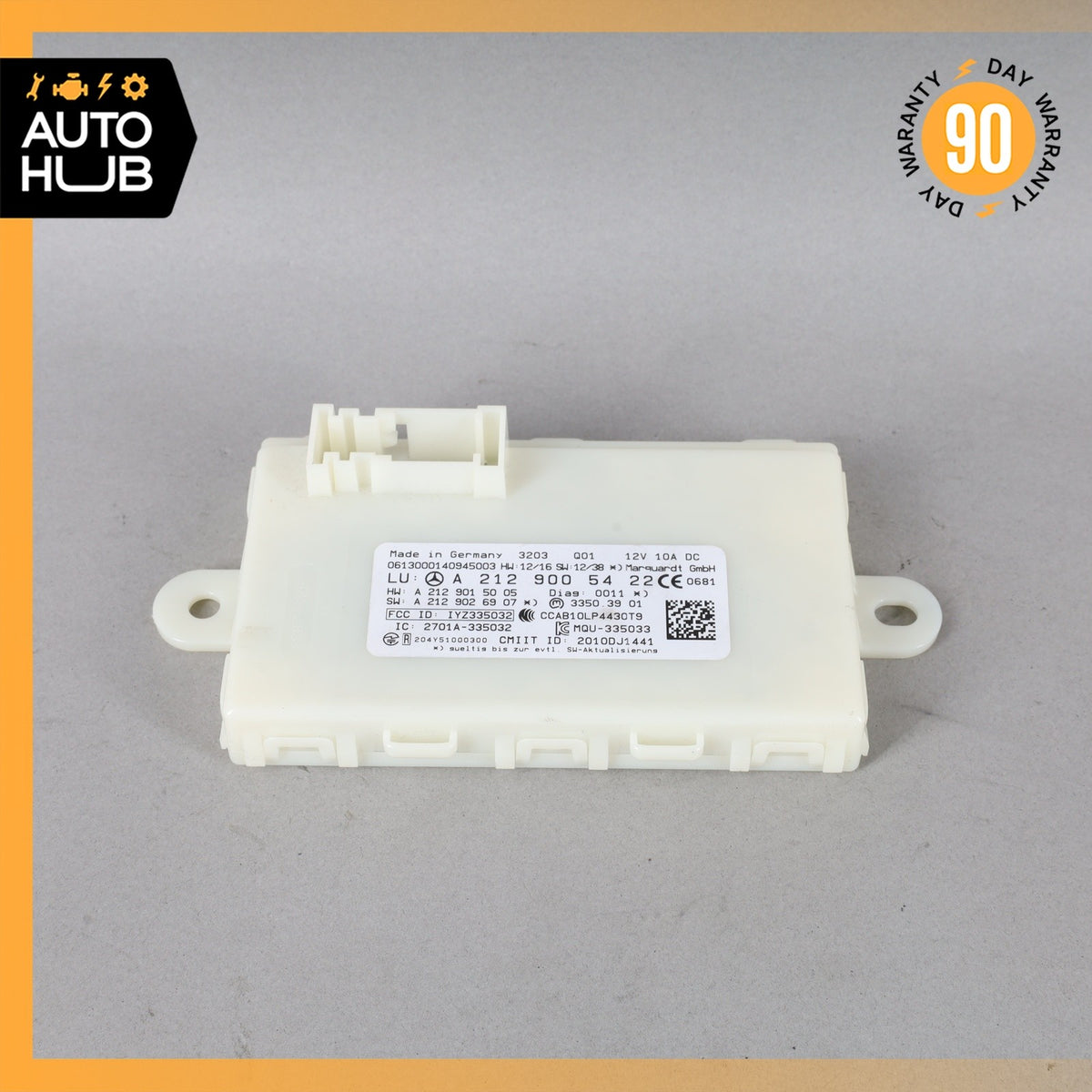 13-20 Mercedes W207 E350 CLS400 SL550 E550 Keyless Go Entry Control Module OEM - photo 2