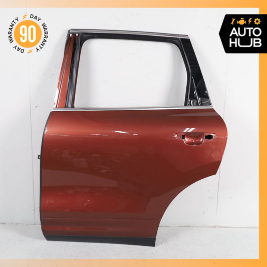 11-18 Porsche Cayenne 958 Rear Left Driver Side Door Shell 95853301100 OEM - photo 1