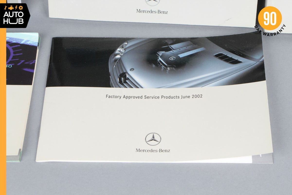 2003 Mercede-Benz W220 S430 Owner's Operator Maintenance Manual Book OEM - photo 9