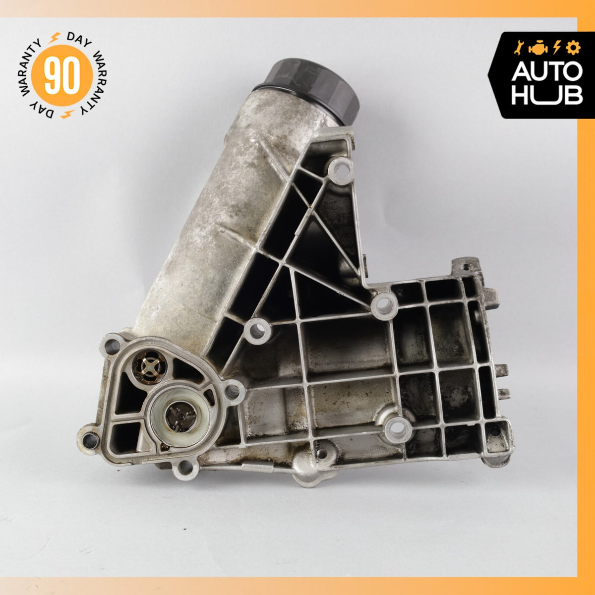 93-02 Mercedes R129 SL600 600SL M120 Engine Motor Oil Filter Housing OEM 92k - photo 6