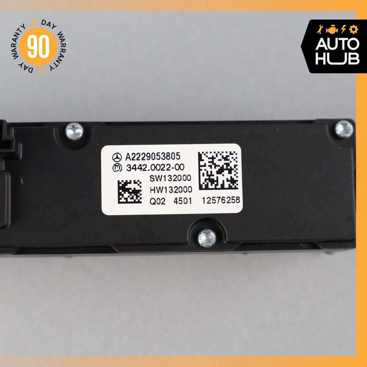 2015 Mercedes W222 S550 Rear Headrest Screen Roller Dimmer Switch OEM - photo 8
