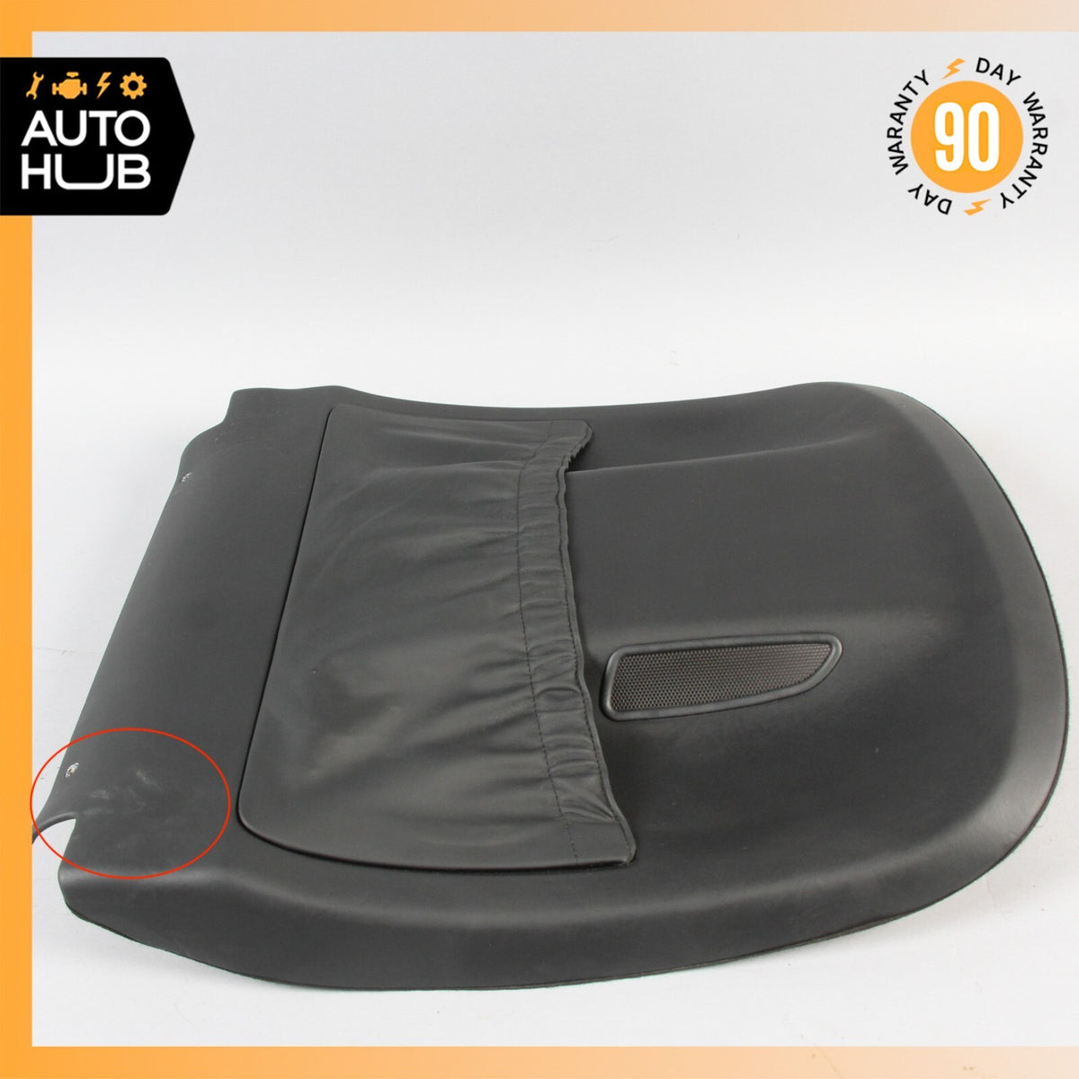 07-13 Mercedes W221 S65 S550 Back Panel Seat Cover Front Left or Right Side OEM - photo 7