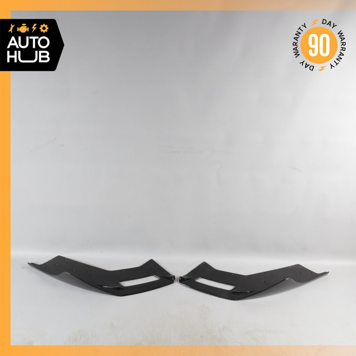 12-17 Lamborghini Aventador LP700 Front Bumper Splitters Set AF-1 Aero Function - photo 2