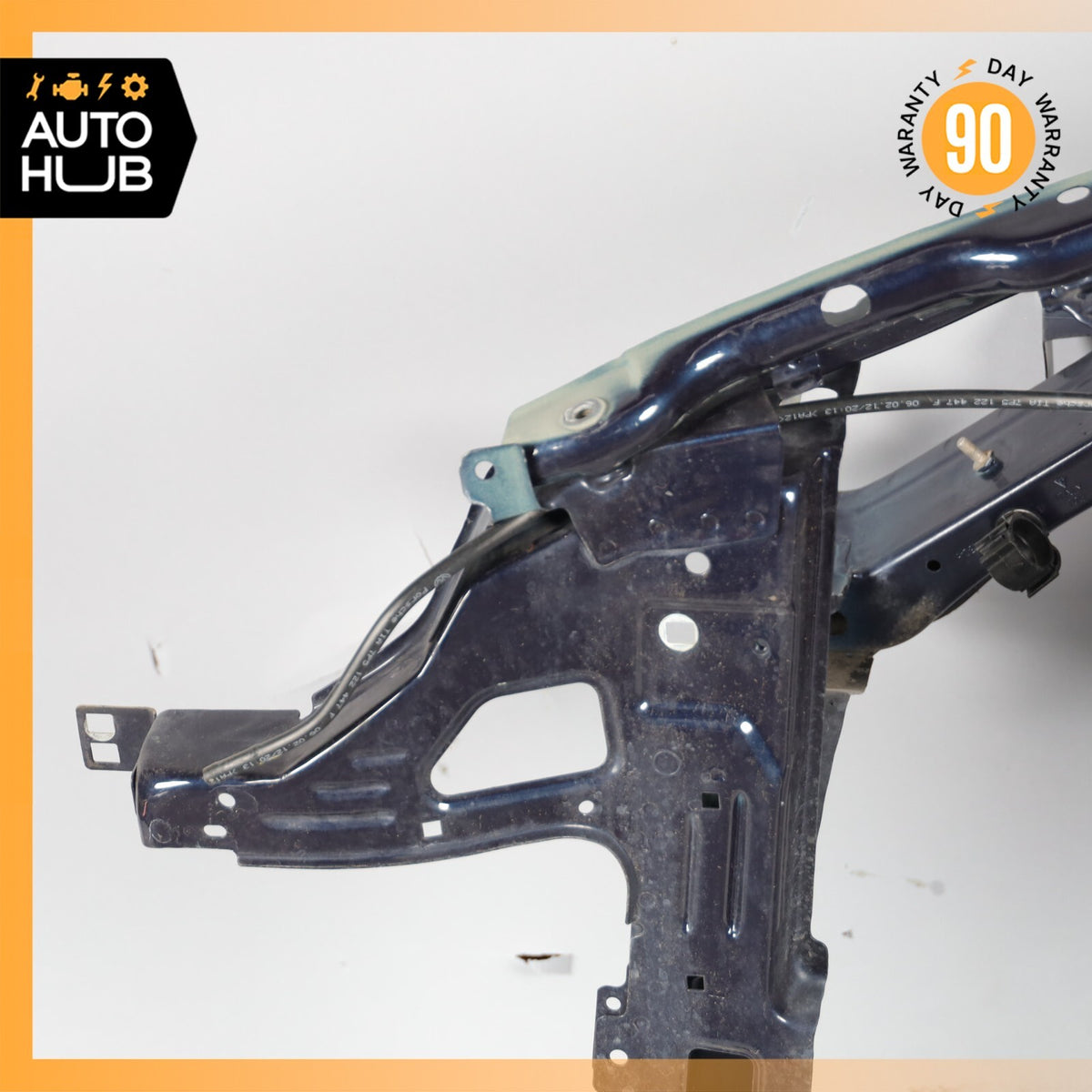11-14 Porsche Cayenne 958 Front Right Side Frame Apron Beam Inner Fender OEM - photo 4