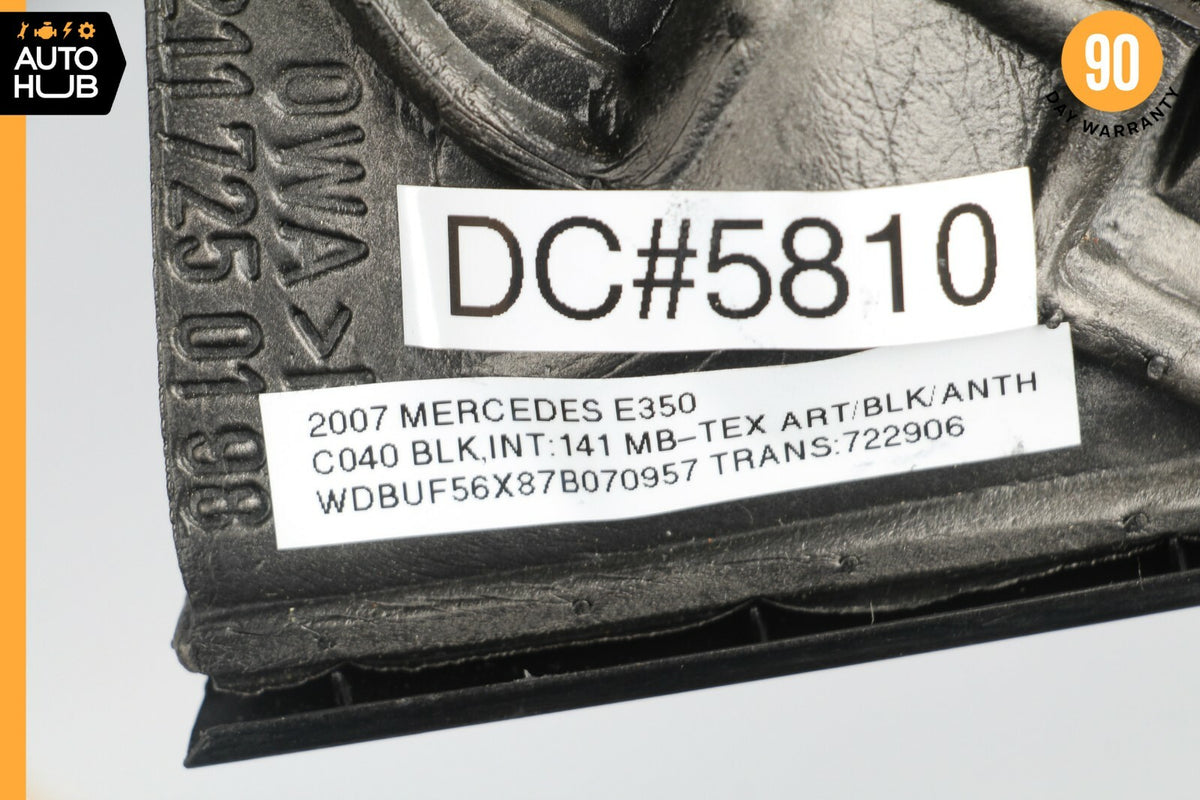 03-09 Mercedes W211 E350 E500 Tweeter Speaker Cover Left Driver Side Black OEM - photo 10
