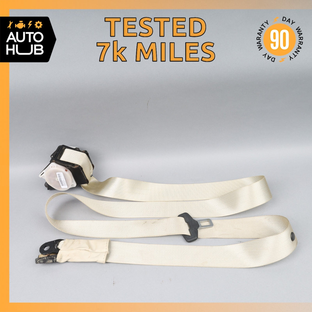 19-23 Aston Martin DB11 Rear Right Passenger Side Seat Belt OEM 7k - photo 1