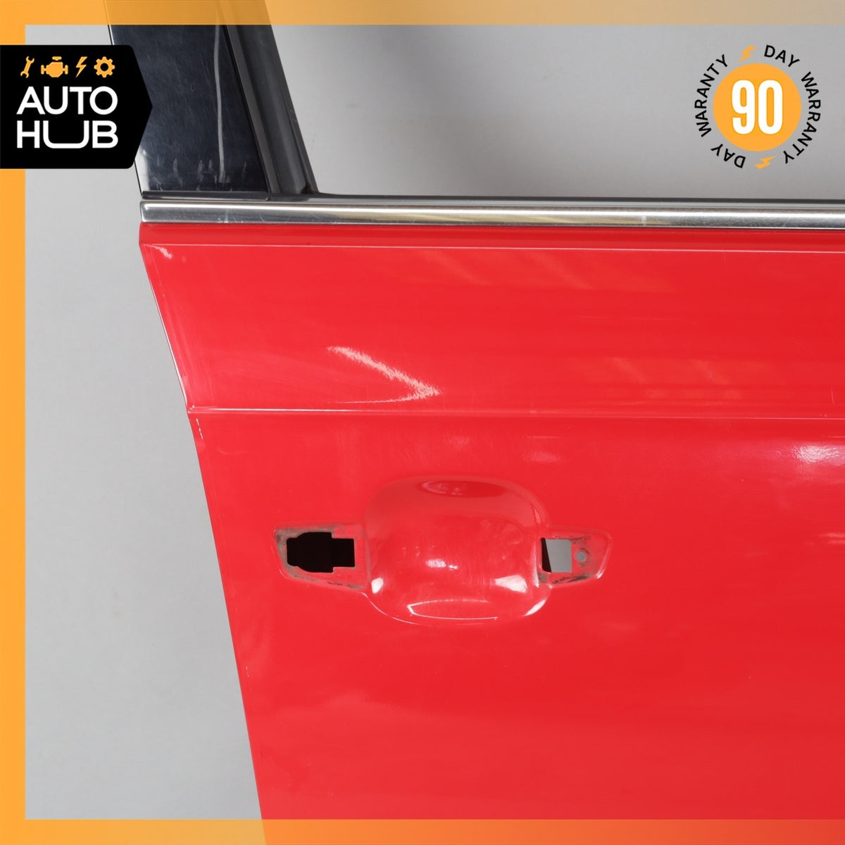16-18 Audi 8V A3 E-Tron Door Shell Front Right Passenger Side Red OEM 78k - photo 6
