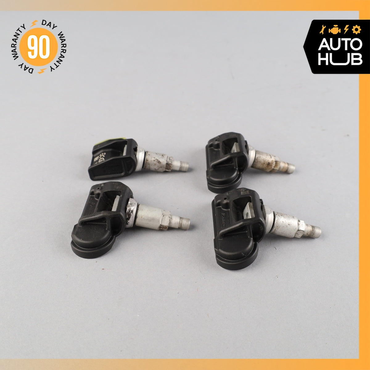12-18 Mercedes W217 S550 GLK350 TPMS Tire Pressure Sensor 433 MHZ Set of 4 OEM - photo 7