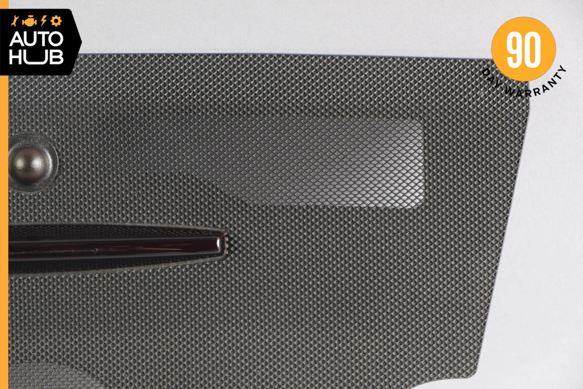 12-18 Mercedes W218 CLS550 CLS400 Dashboard Dash Grille Speaker Cover Black OEM - photo 3