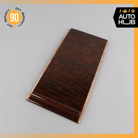 92-99 Mercedes W140 CL600 S320 S600 Center Console Roller Wood Trim OEM - photo 1
