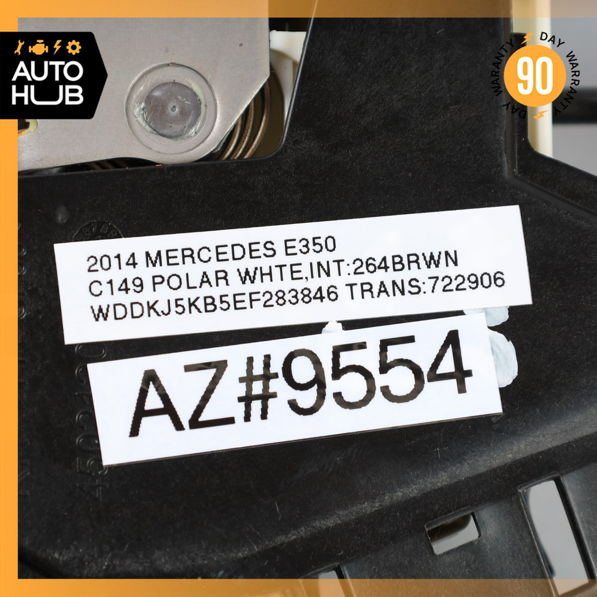 10-17 Mercedes W207 E350 E550 Front Right Door Lock Latch Actuator OEM - photo 14