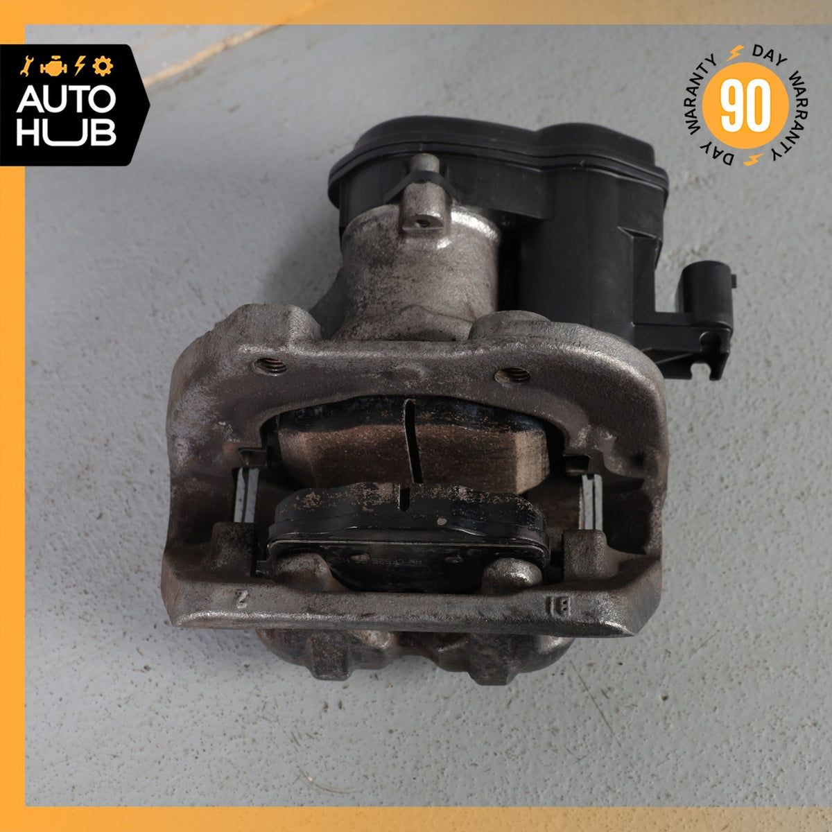 10-17 BMW F10 550i 535i 750i Rear Brake Caliper Calipers Set w/Actuator OEM - photo 16