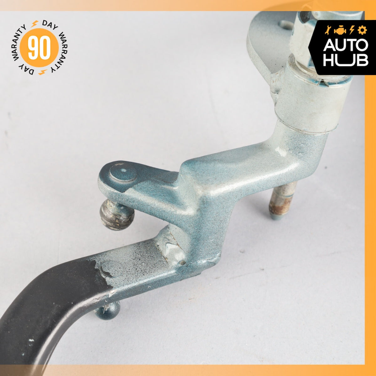 Mercedes W124 E320 Rear Trunk Lid Hinge Hinges Bracket Left and Right Set OEM - photo 19