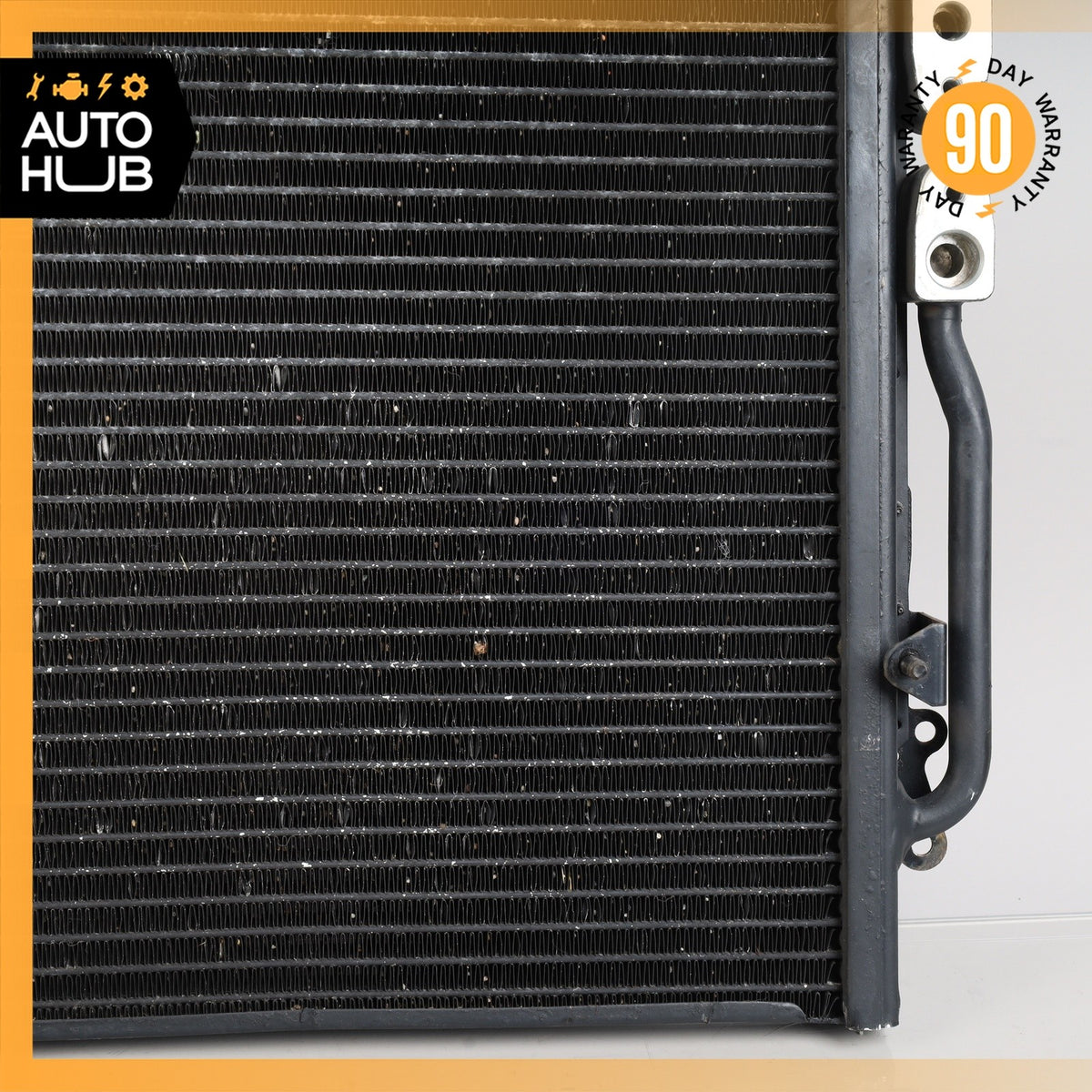 02-11 Maserati Quattroporte M139 4200 4.2L V8 A/C Air Condenser Cooler OEM 84k - photo 3