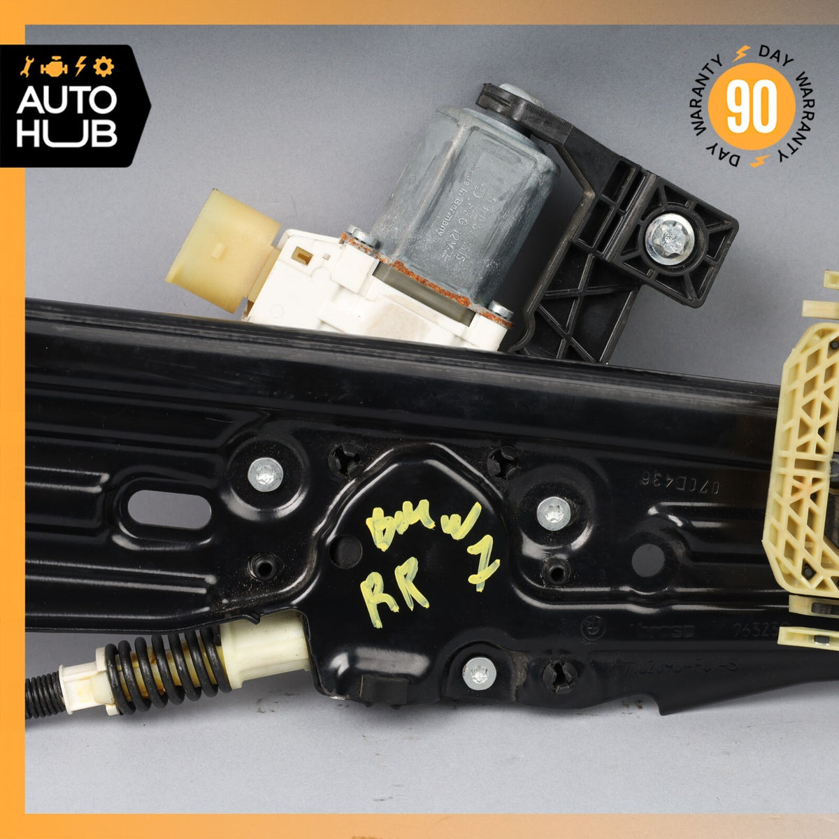 BMW F04 750i Hybrid Rear Right Passenger Side Window Regulator Motor OEM - photo 9