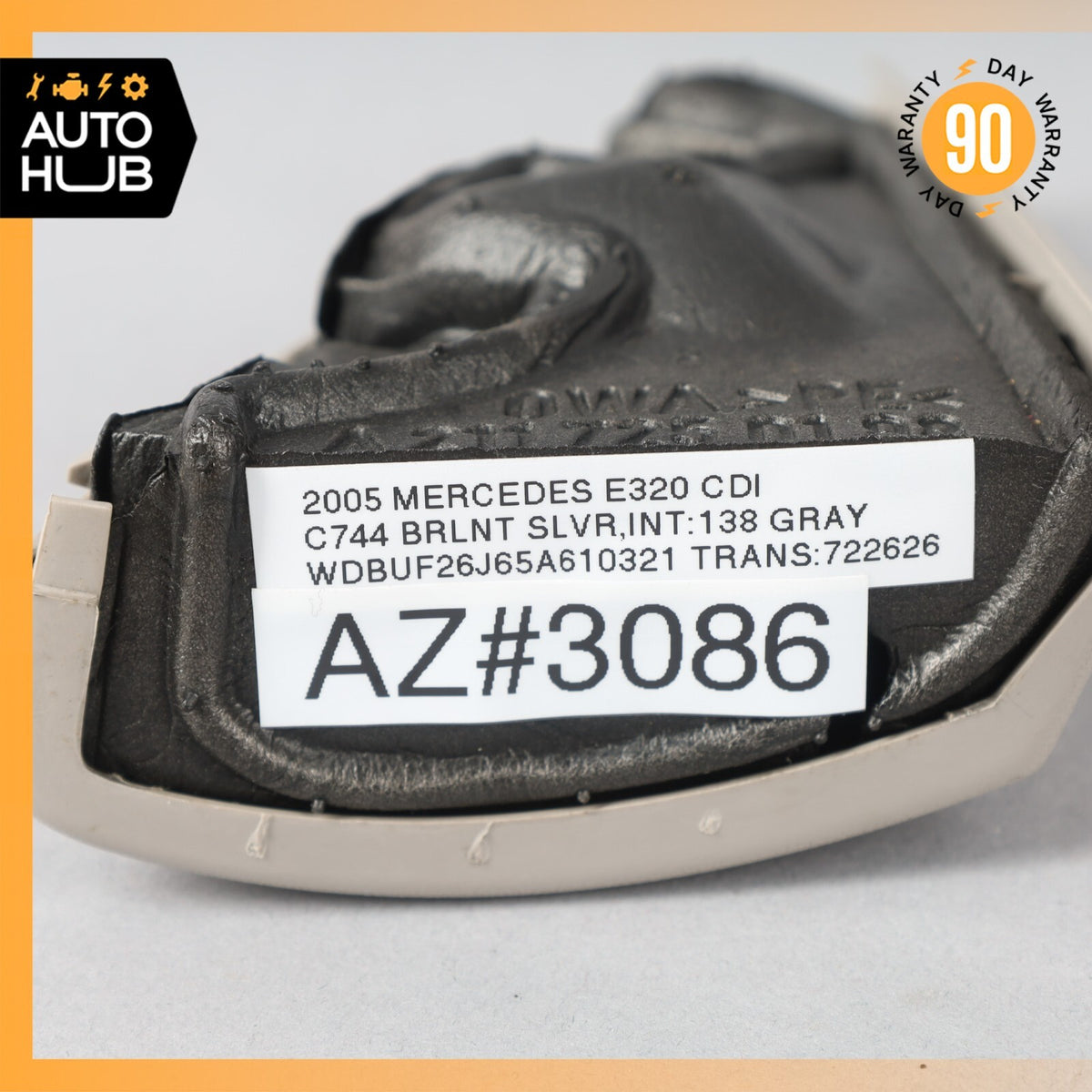 03-06 Mercedes W211 E320 E500 Tweeter Speaker Cover Left Driver Side Gray OEM - photo 12